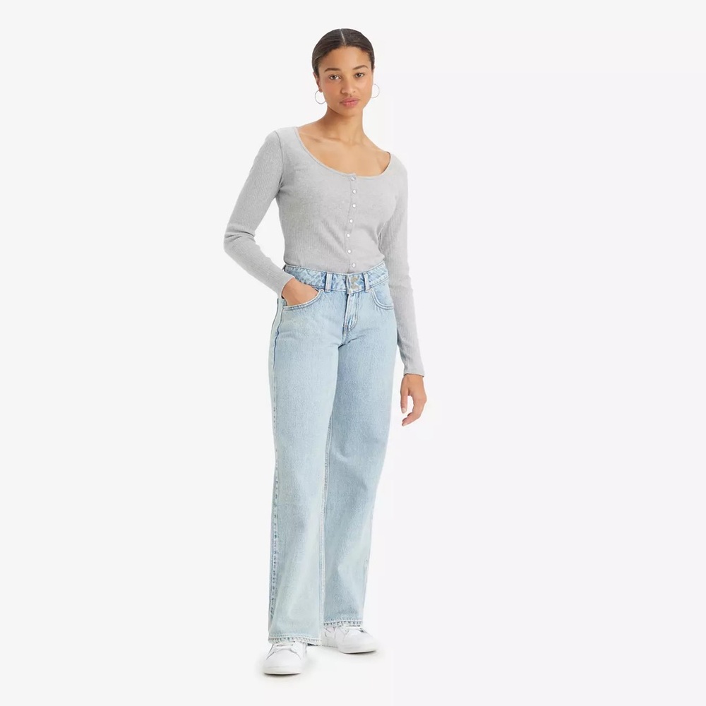 Levis Low Pro Straight Jeans Size 29